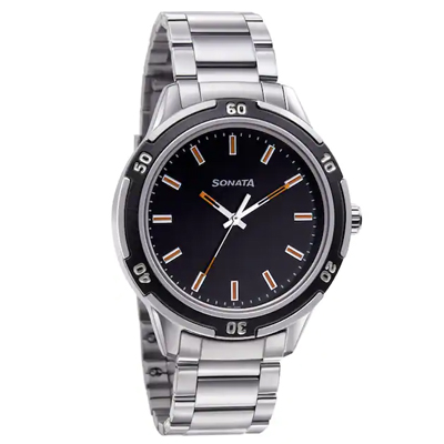 "Sonata Gents Watch 7138KM01 - Click here to View more details about this Product